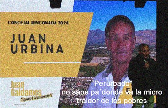 Pobrecito mortal que no sabe pa´donde va la micro.
No sabe dónde está parado pero si apoya ciegamente a su amo Galdames que lo maneja cuan perro fiel en sus faldas.

